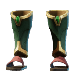 Golden Bulwark Boots icon — Enshrouded Melee Armor