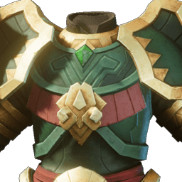 Golden Bulwark Chest Plate icon — Enshrouded Melee Armor