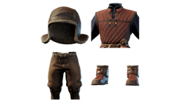 Gravedigger Set icon — Enshrouded Cosmetic Armor Set