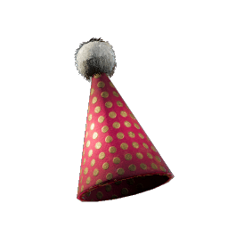 Party Hat (Red) icon — Enshrouded Cosmetic Armor