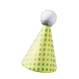 Party Hat (Yellow) icon — Enshrouded Cosmetic Armor