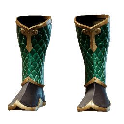 Serpent Warrior Boots icon — Enshrouded Cosmetic Armor
