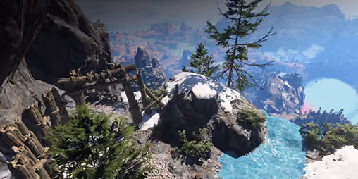 Albaneve Summits — the biome above the Albaneve Summits Hollow Halls