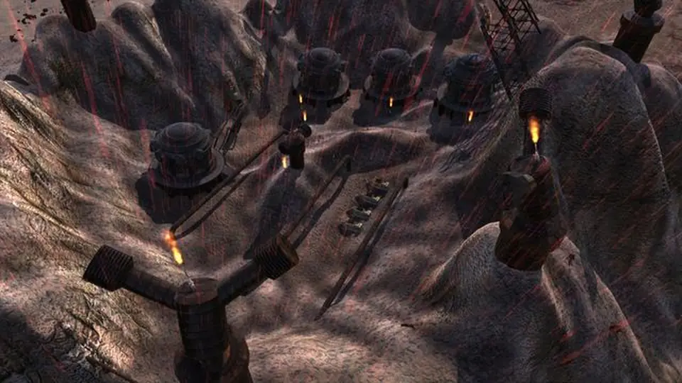 Skinhouse HQ, an outpost in Kenshi