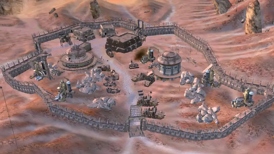 South Stone Camp, a slave camp in Kenshi