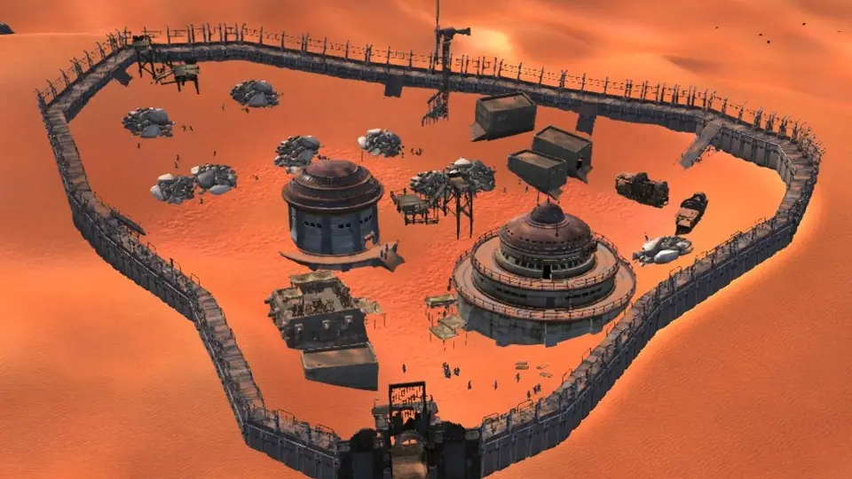 Stone Camp, a slave camp in Kenshi