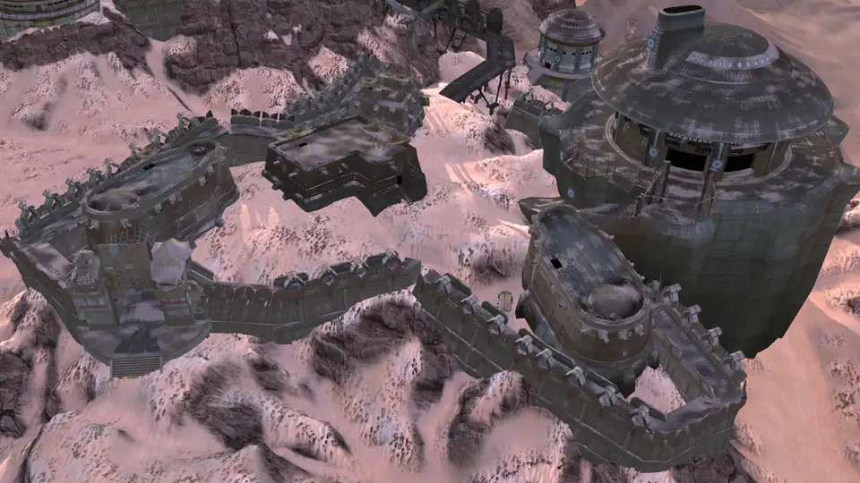 Trader's Edge, an outpost in Kenshi