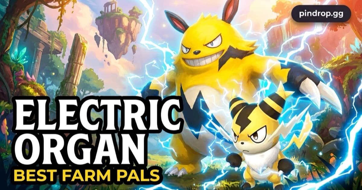Palworld Electric Organ Farm