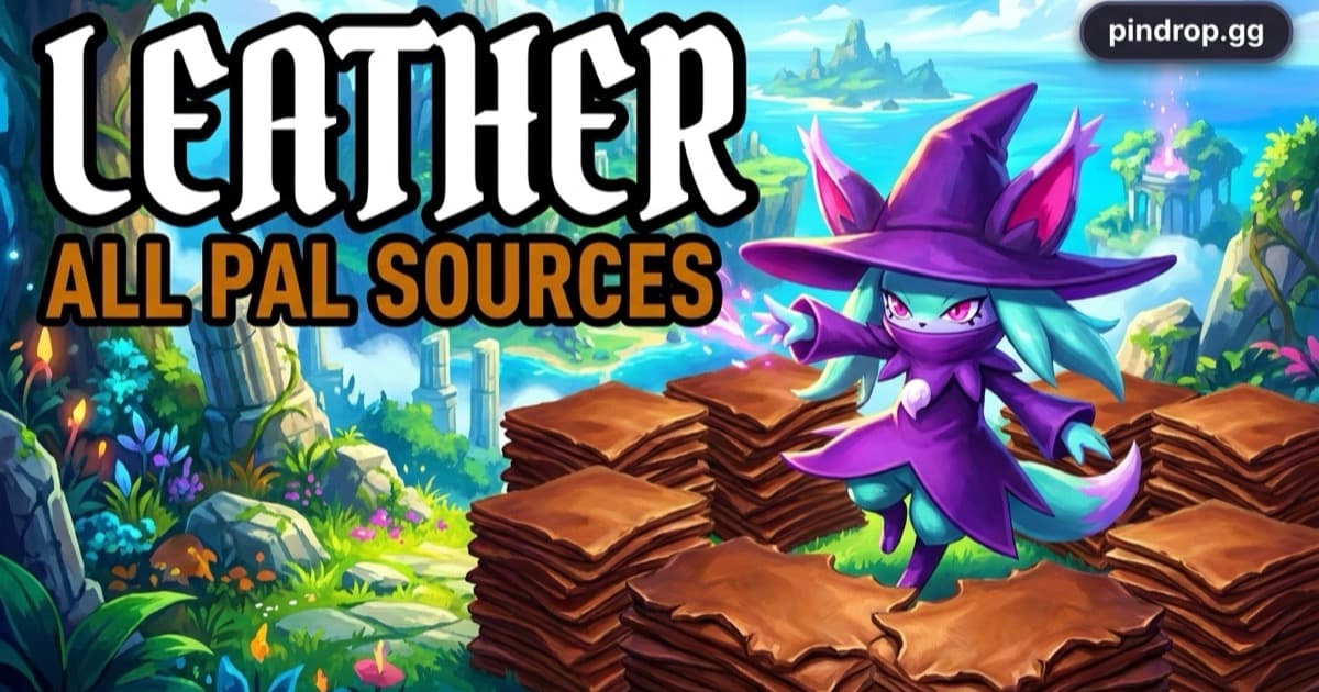 How to Get Leather in Palworld