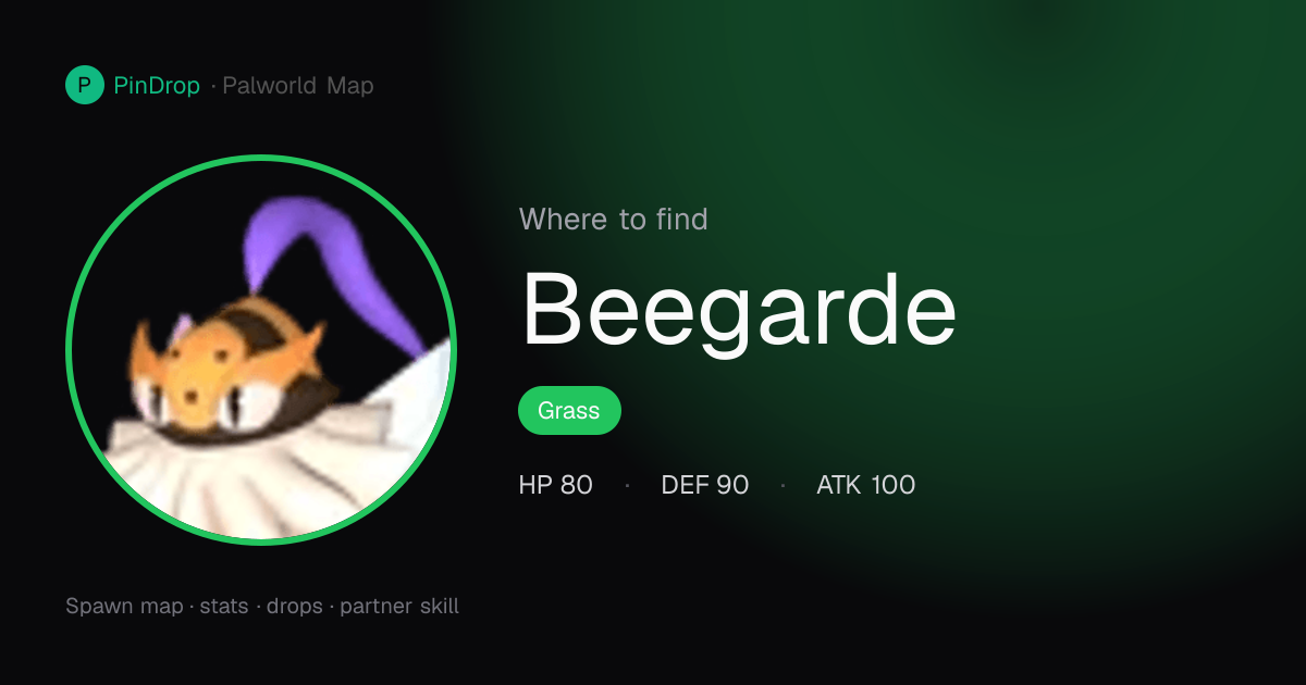beegarde-palworld-stats-skills-breeding-locations