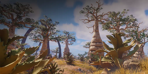 Nomad Highlands biome