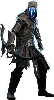 Fell ranger with a bow