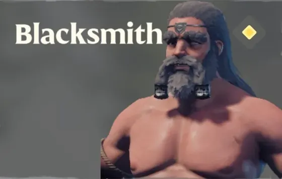 The Blacksmith's survivor card