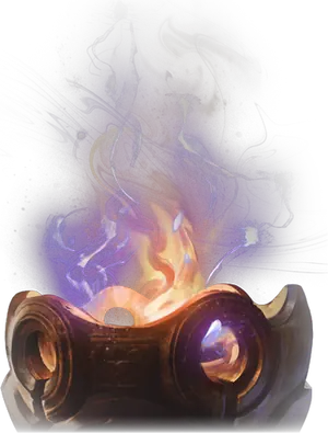 The lit Flame, from the game's own art