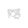 Goatskin Tanning Rack