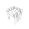 Railed Wooden Pier End