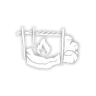 Simple Fireplace