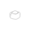 Square Stone Flowerpot