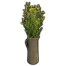 Clay Vase with St. John's Wort