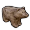 Wooden Bear Figurine