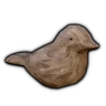 Wooden Bird Figurine