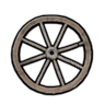 Wooden Wheel