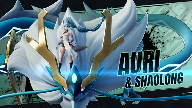 Shaolong and Auri on the game's boss-intro card