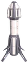 Magnetic field protection rocket