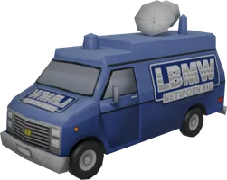 LBMW Radio Van render