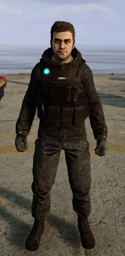 Kelvin in the Tactical Jacket
