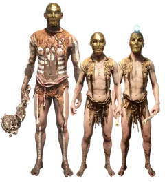 Gold-masked cannibal — Sons of the Forest