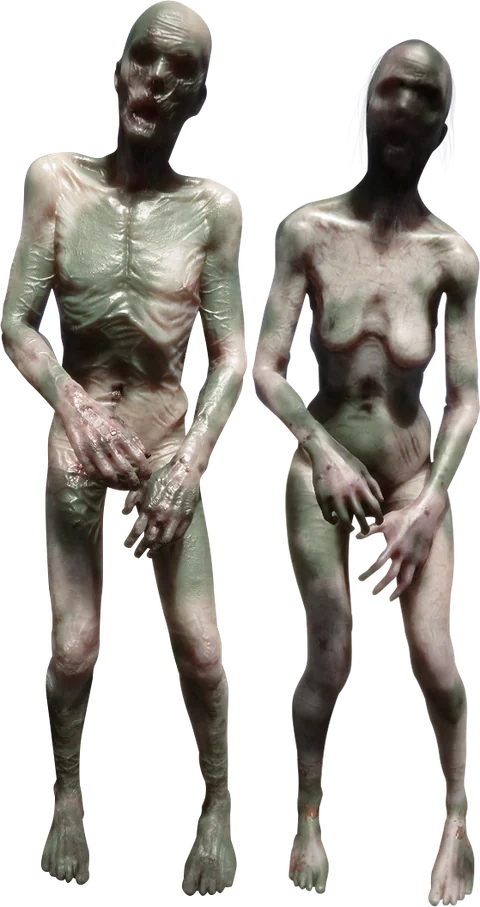 Blue glowing cave mutant — Sons of the Forest