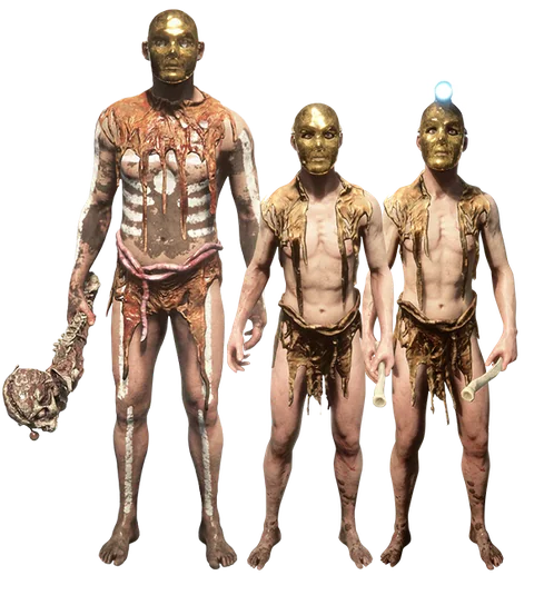 Gold-masked leader — Sons of the Forest