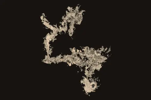 Our render of the Dead Cave, cave 1
