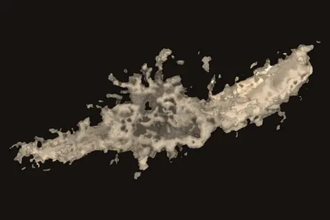 Our render of the Baby Cave, cave 4