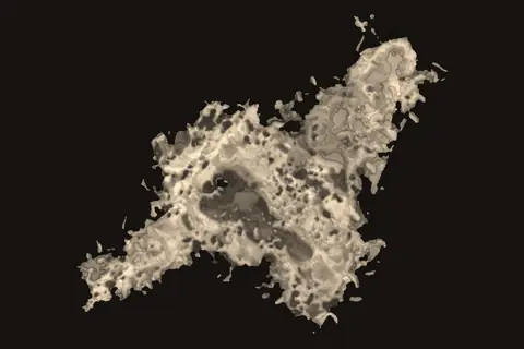 Our render of the Chasm Cave, cave 7