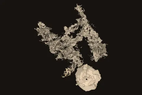 Our render of the Sinkhole Cave, cave 8