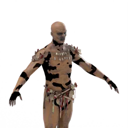 Dynamite cannibal — rendered from the game's model