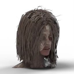 Skinny cannibal (female) — rendered from the game's model