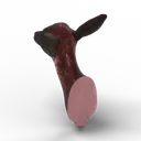 AnimalHead_Deer — rendered from the game's model