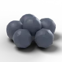 Blackberries — rendered from the game's model
