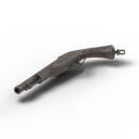 Flintlock Pistol — rendered from the game's model