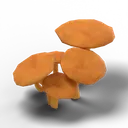 Jack Mushroom — rendered from the game's model