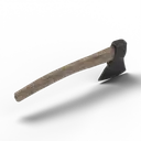 Rusty Axe — rendered from the game's model