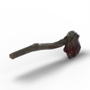 Crafted Axe — rendered from the game's model