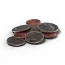 Coins — rendered from the game's model