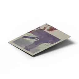 Polaroid Teddy — rendered from the game's model