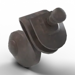 Old Gun Part 3 of 8 — rendered from the game's model