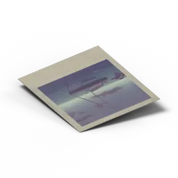 Polaroid Key Card 1 — rendered from the game's model