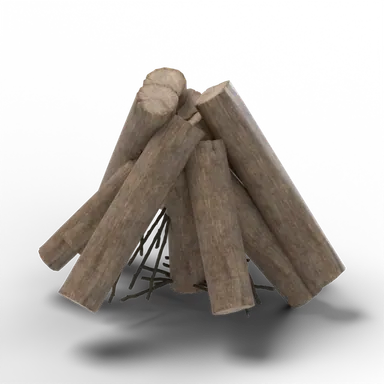 Bon Fire — rendered from the game's model